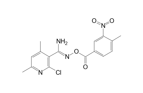 (Z)-[amino(2-chloro-4,6-dimethylpyridin-3-yl)methylidene]amino 4-methyl-3-nitrobenzoate