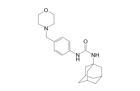 Urea, N-[4-(4-morpholinylmethyl)phenyl]-N'-tricyclo[3.3.1.1(3,7)]dec-1-yl-