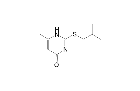 4(1H)-pyrimidinone, 6-methyl-2-[(2-methylpropyl)thio]-