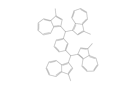 1,3-Bis[bis(3-methyl-1-azulenyl)methyl]benzene