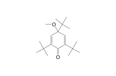 2,4,6-TRI-TERT.-BUTYL-4-METHOXYCYClOHEXA-2,5-DIENONE