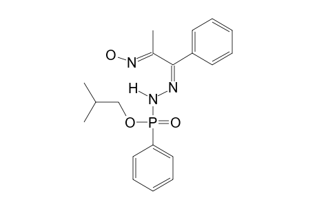 O-ISOBUTYLPHENYL-2-(1-PHENYL-2-OXOPROPYLIDENE)-PHOSPHONOHYDRAZIDO-OXIME