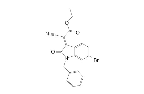 (E)-Ethyl 2-(1-benzyl-6-bromo-2-oxoindolin-3-ylidene)-2-cyanoacetate