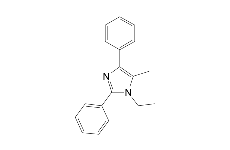 1H-Imidazole, 1-ethyl-5-methyl-2,4-diphenyl-