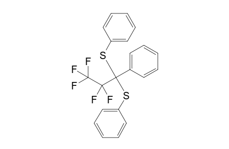 [2,2,3,3,3-pentafluoro-1,1-bis(phenylsulfanyl)propyl]benzene