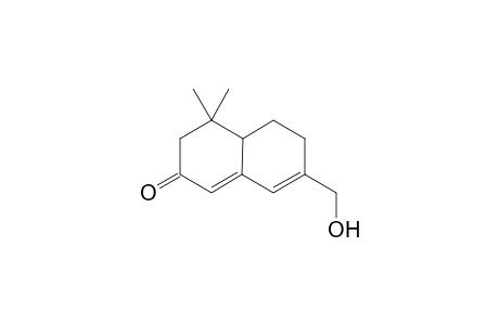 7-Hydroxymethyl-4,4-dimethyl-4,4a,5,6-tetrahydro-3H-naphthalen-2-one