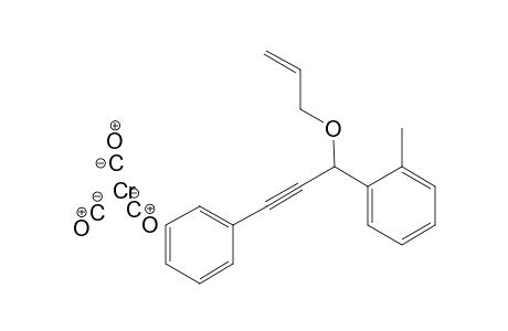 Tricarbonyl-{1-[1'-(2"-propenyloxy)-3'-phenylpropargyl]-2-methylphenyl}-chromium
