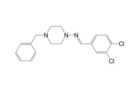 4-benzyl-N-[(E)-(3,4-dichlorophenyl)methylidene]-1-piperazinamine