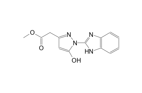 [1-(1H-Benzoimidazol-2-yl)-5-hydroxy-1H-pyrazol-3-yl]acetic acid, methyl ester