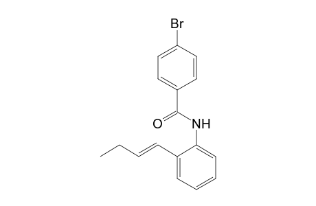 4-bromo-N-[2-[(E)-but-1-enyl]phenyl]benzamide