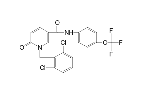 1-(2,6-DICHLOROBENZYL)-1,6-DIHYDRO-6-OXO-alpha,alpha,alpha-TRIFLUORO-p-NICOTINANISIDIDE