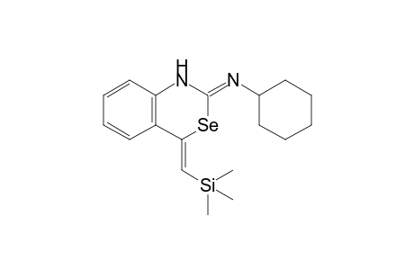 (Z)-2-(Cyclohexylimino)-4-[(trimethylsilyl)methylene]-1,2,3,4-tetrahydro-3-selenaquinoline