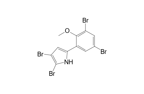 2,3-Dibromo-5-(3,5-dibromo-2-methoxy-phenyl)-1H-pyrrole