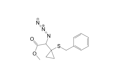 Methyl 2-azido-2-[1-(benzylthio)cyclopropyl]acetate