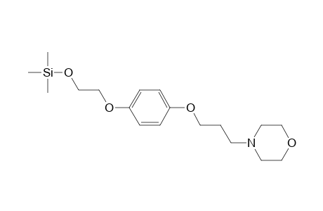 4-(3-(4-(2-Trimethylsilyloxyethoxy)phenoxy)propyl)morphorine