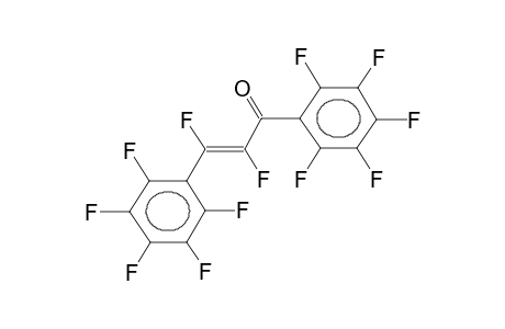 TRANS-PERFLUORO-1-PHENYL-2-BENZOYLETHENE