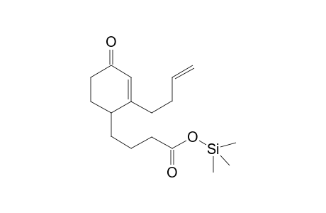 4-(2-But-3-enyl-4-oxocyclohex-2-enyl)butanoic acid trimethylsilanyl-butyl ester