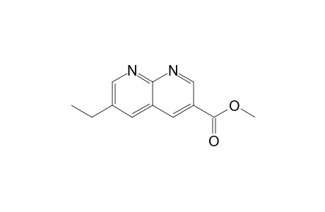 Methyl 6-ethyl-1,8-naphthyyridine-3-carboxylate