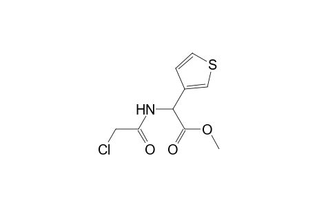 3-Thiopheneacetic acid, alpha-[(chloroacetyl)amino]-, methyl ester