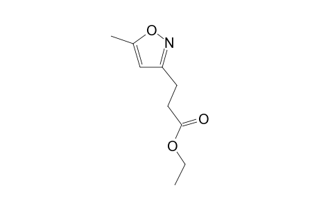 Ethyl 5-methyl-3-isoxazolepropanoate