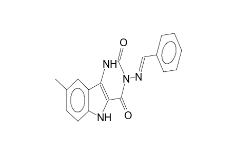 3E-benzylideneamino-8-methyl-1,2,3,4-tetrahydro-5H-pyrimido[5,4-b]indol-2,4-dione