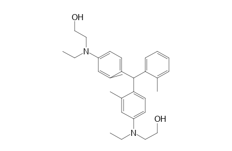 Ethanol, 2,2'-[[(2-methylphenyl)methylene]bis[(3-methyl-4,1-phenylene)(ethylimino)]]bis-