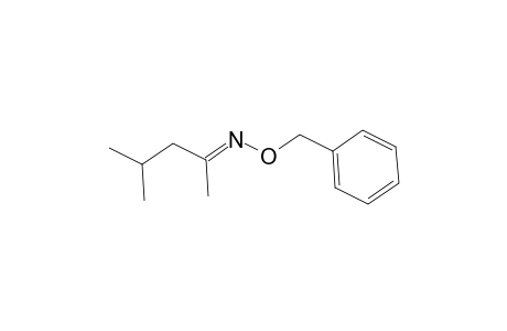 (2Z)-4-Methyl-2-pentanone o-benzyloxime