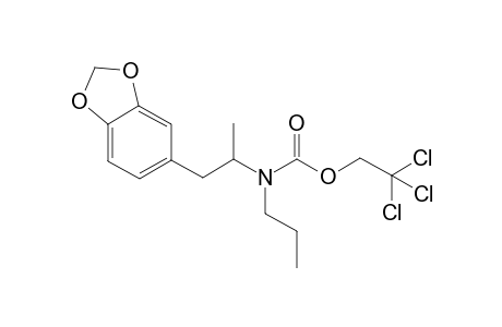 2,2,2-trichloroethyl 1-(benzo[d][1,3]dioxol-5-yl)propan-2-yl(propyl)carbamate