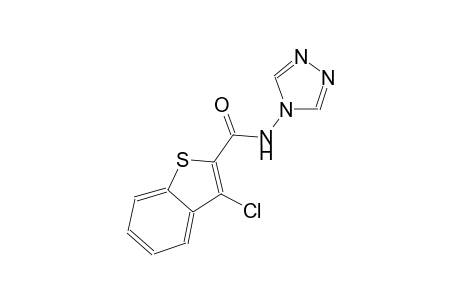3-chloro-N-(4H-1,2,4-triazol-4-yl)-1-benzothiophene-2-carboxamide
