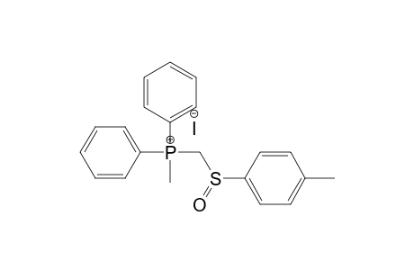 ((p-Tolylsulfinyl)methyl)diphenylmethylphosphonium Iodide