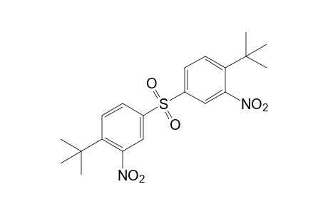 bis(4-tert-butyl-3-nitrophenyl)sulfone