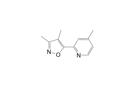 Pyridine, 2-(3,4-dimethyl-5-isoxazolyl)-4-methyl-