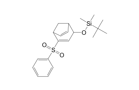 2-(Phenylsulfonyl)-4-((1,1,-dimethylethyl)dimethylsiloxy)bicyclo[3.2.1]octa-2,6-diene