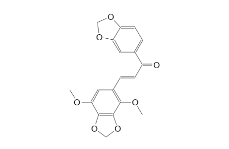 2-propen-1-one, 1-(1,3-benzodioxol-5-yl)-3-(4,7-dimethoxy-1,3-benzodioxol-5-yl)-, (2E)-
