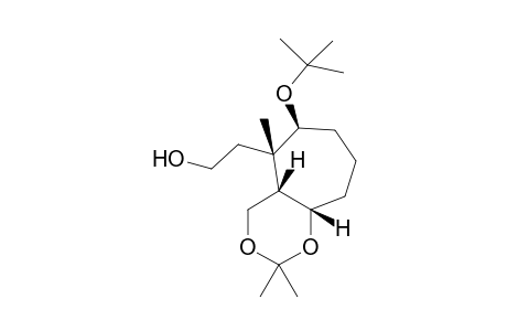 2-[(4aS,5S,6S,9aS)-2,2,5-trimethyl-6-[(2-methylpropan-2-yl)oxy]-4a,6,7,8,9,9a-hexahydro-4H-cyclohepta[d][1,3]dioxin-5-yl]ethanol