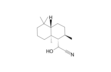 (+)-2-[(1S,2R,4aS,8aS)-Decahydro-2,5,5,8a-tetramethylnaphthalen-1-yl]-2-hydroxyacetonitrile