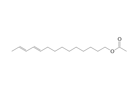 [(10E,12E)-tetradeca-10,12-dienyl]acetate