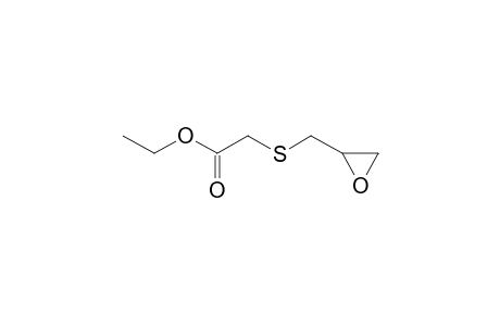 Acetic acid, [(oxiranylmethyl)thio]-, ethyl ester