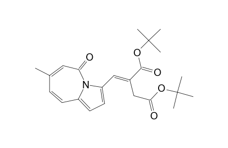 Butanedioic acid, [(7-methyl-5-oxo-5H-pyrrolo[1,2-a]azepin-3-yl)methylene]-, bis(1,1-dimethylethyl) ester