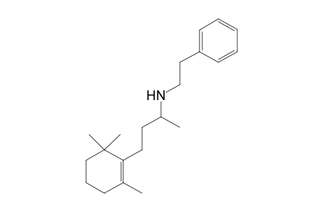 N-PHENETHYL-alpha,2,6,6-TETRAMETHYL-1-CYCLOHEXENE-1-PROPYLAMINE