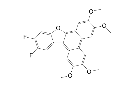 2,3,6,7-Tetramethoxy-11,12-difluorobenzo[b]phenanthro[9,10-d]furan