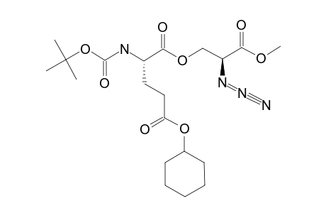 METHYL-(2S,2'S)-2-AZIDO-3-(N-BOC-OMEGA-CYCLOHEXYL-GLUTAMYLOXY)-PROPIONATE