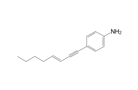 (E)-1-(4-Aminophenyl)oct-3-en-1-yne