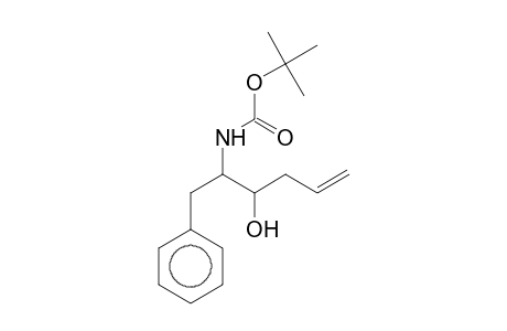 1-HEXEN-4-OL, 5-[(tert-BUTYLOXYCARBONYL)AMINO]-6-PHENYL- (Isomer 1)