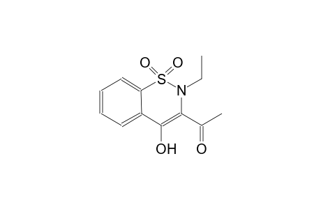 1-(2-ethyl-4-hydroxy-1,1-dioxido-2H-1,2-benzothiazin-3-yl)ethanone