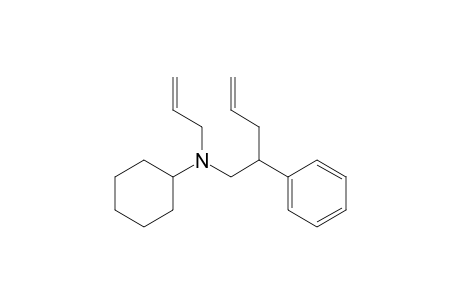 Allyl-cyclohexyl-(2-phenylpent-4-enyl)amine