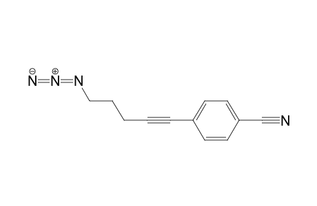 4-(5-Azidopent-1-ynyl)benzonitrile