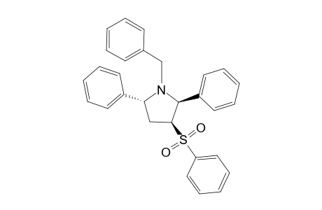 1-Benzyl-2,5-diphenyl-3-phenylsulfonylpyrrolidine