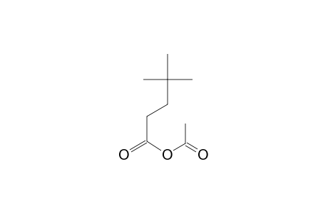 4,4-Dimethylpentanoic acid, o-acetyl-