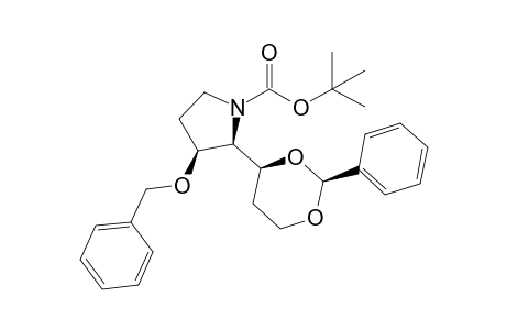 (2S,3R,2'S,4'S)-3-Benzyloxy-1-tert-butoxycarbonyl-2-(2-phenyl-1,3-dioxan-4-yl)pyrrolidine